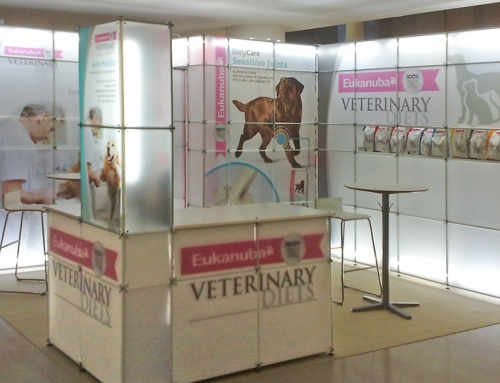 Portable modular stands – Veterinary Diets