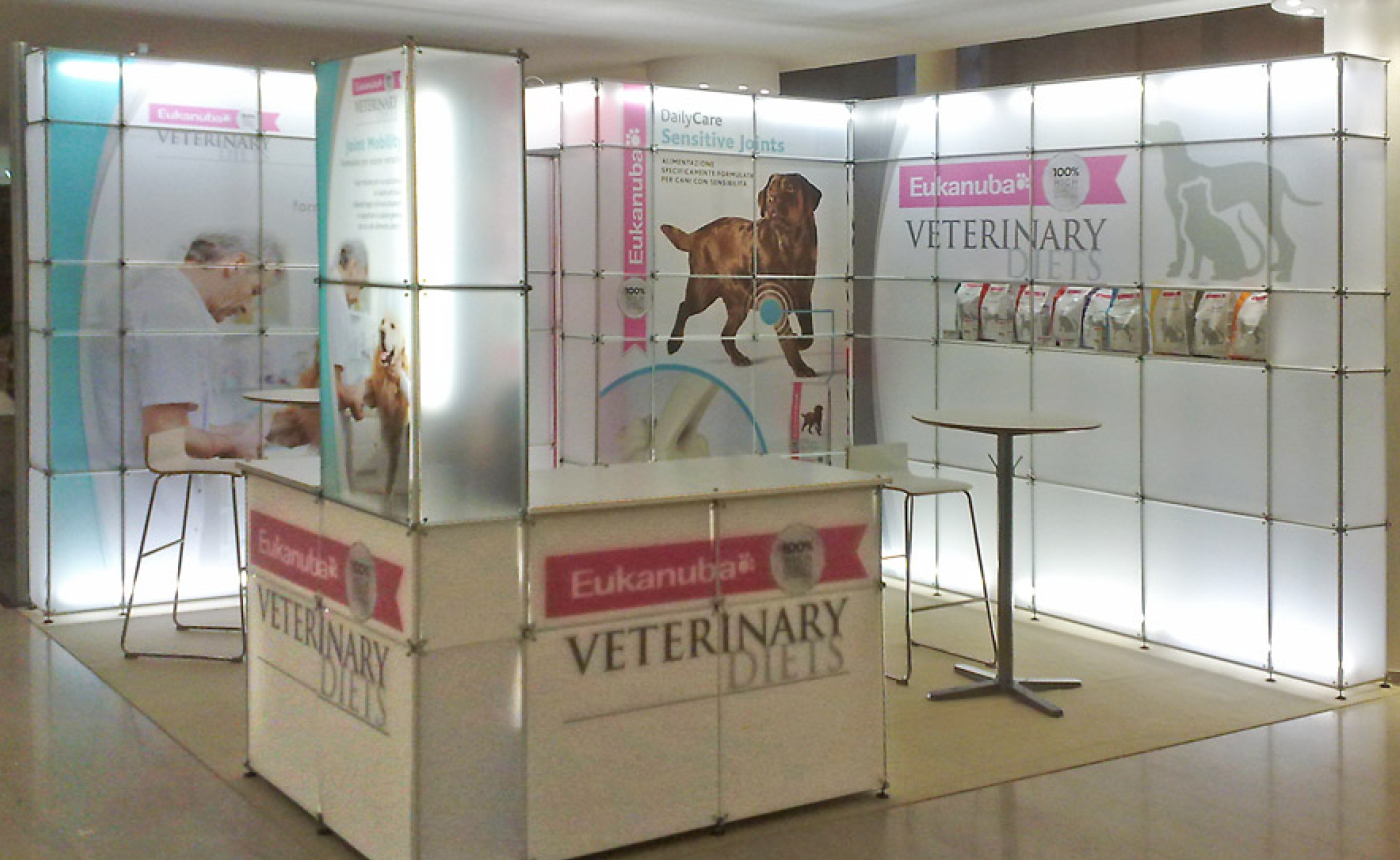 Portable modular stands – Veterinary Diets